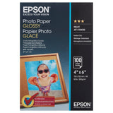 Epson 4 x 6-Inch Micro-Perforated Edge Glossy Photo Paper for True Photographic Prints (100 Sheets)