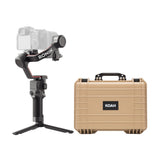 DJI RS 3 Pro Gimbal Stabilizer Combo with Weatherproof Hard Case with Customizable Foam bundle