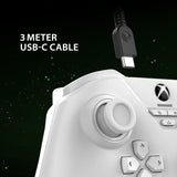 Snakebyte Officially Licensed Gamepad Base X Controller for Xbox Series X and PC (White)