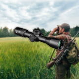 Vortex Venom 3 to 15x 44 FFP Riflescope - EBR-7C MOA Reticle with 34mm Riflescope Rings