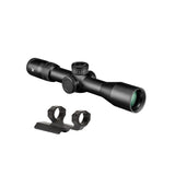 Vortex Venom 3 to 15x 44 FFP Riflescope - EBR-7C MRAD Reticle with 34mm Riflescope Rings
