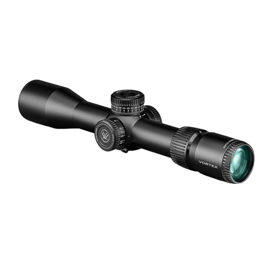 Vortex Venom 3 to 15x 44 FFP Riflescope - EBR-7C MRAD Reticle with 34mm Riflescope Rings
