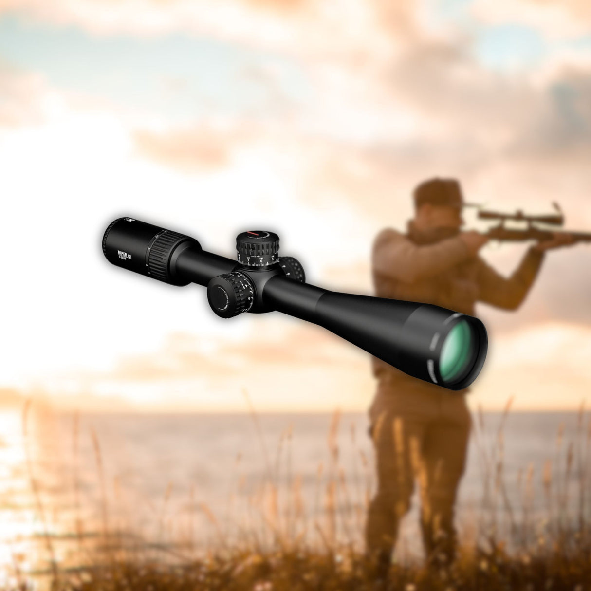Vortex Viper PST Gen II 5-25x50 FFP Riflescope - EBR-7C MRAD Reticle and 30mm Riflescope Mount