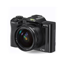 AKITO C140 Kosher 48MP Ultra HD Digital Camera with 16x Digital Zoom and 3.5-Inch IPS Screen