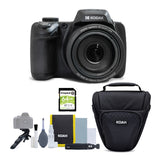 Kodak PIXPRO AZ528 16MP Astro Zoom Digital Camera with 52x Optical Zoom (Black) with Case Bundle