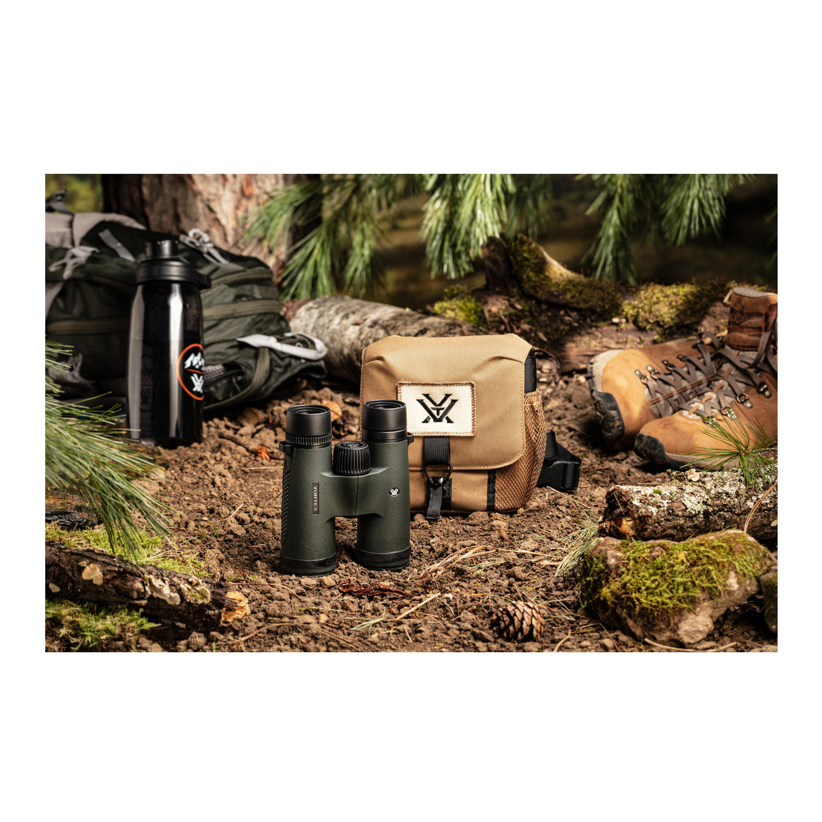 Vortex Triumph HD 10x42 Multi-Coated Lenses Binocular with Strap Bundle