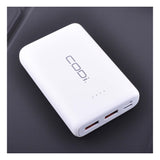 CODi 10000mAh 37Wh Quick Charge Power Bank with Up To 70 Hours of Battery and Fast Charging