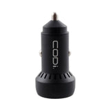 CODi 30W Dual Port Car Charger with USB-C and USB-A Quick Charge 3.0 Outputs for Smartphones