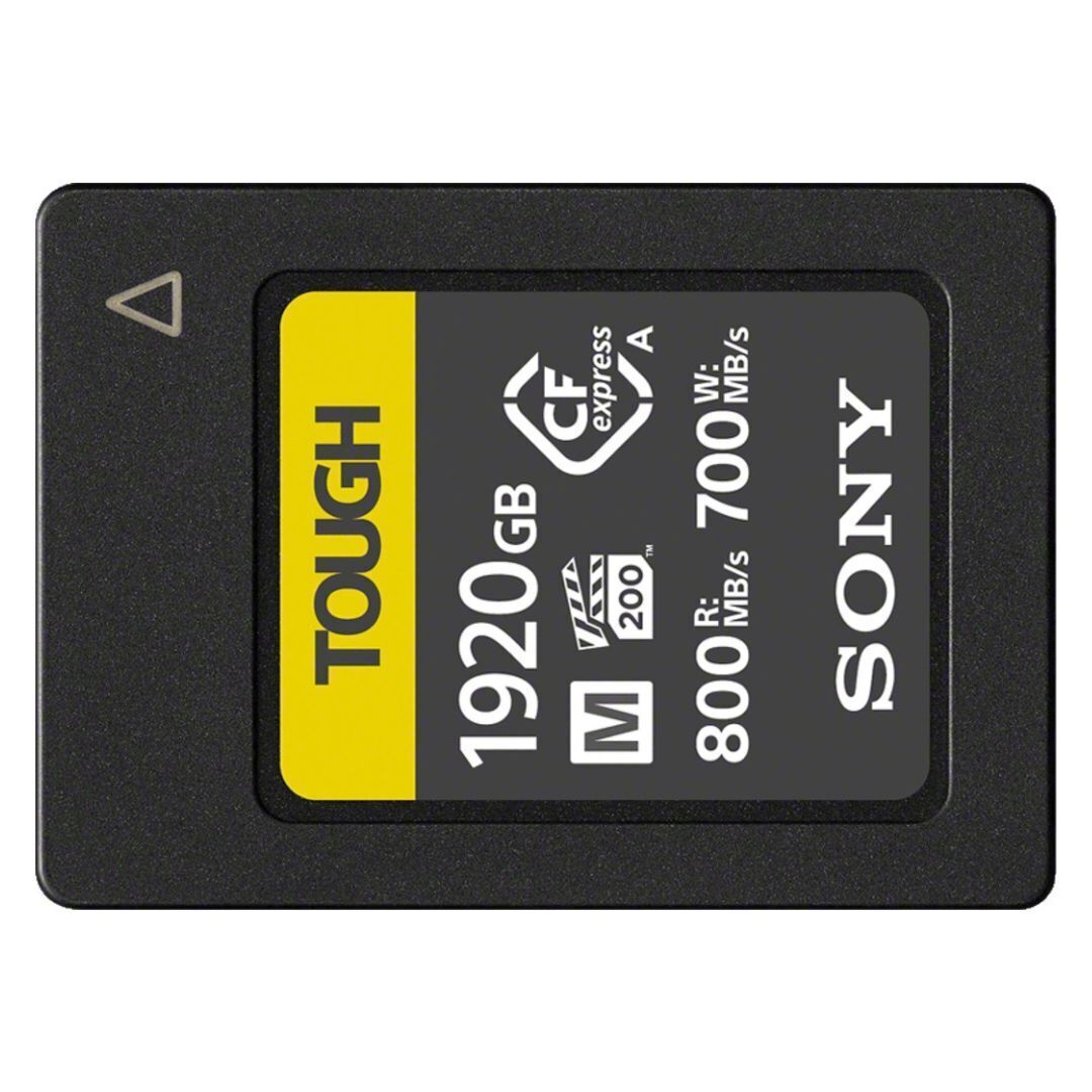 Sony M Series 1920GB CFexpress Type A TOUGH Memory Card with 800MB Per Second Read Speed