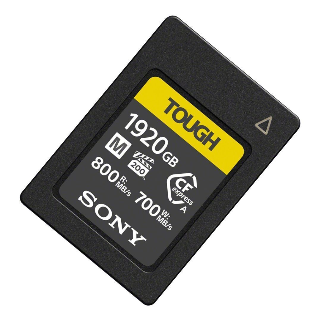 Sony M Series 1920GB CFexpress Type A TOUGH Memory Card with 800MB Per Second Read Speed