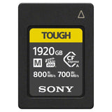 Sony M Series 1920GB CFexpress Type A TOUGH Memory Card with 800MB Per Second Read Speed