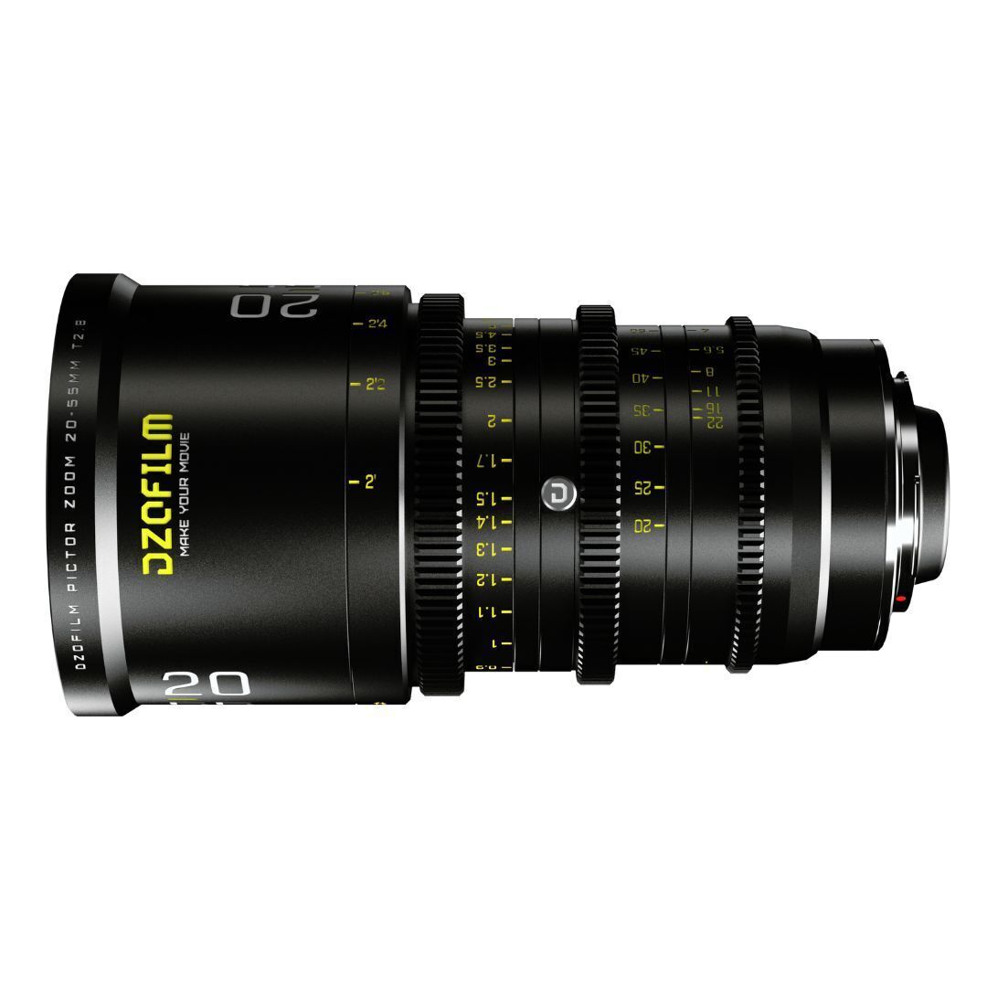 DZOFilm Pictor Zoom 20-55mm T2.8 Super 35 Parfocal Lens (PL Mount and EF Mount)
