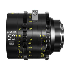 DZOFilm VESPID Cyber Full Frame 50mm T2.1 Prime Lens with Real-Time Transmission (PL and EF Mounts)