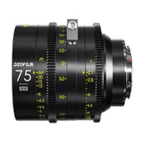 DZOFilm VESPID Cyber Full Frame 75mm T2.1 Prime Lens with Real-Time Transmission (PL and EF Mounts)