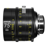 DZOFilm VESPID Cyber Full Frame 75mm T2.1 Prime Lens with Real-Time Transmission (PL and EF Mounts)