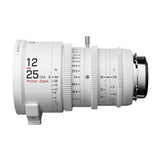 DZOFilm Pictor Zoom 12-25mm T2.8 Super 35 Parfocal Lens (PL and EF Mounts, White)