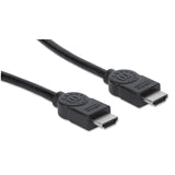 Manhattan HDMI Male to Male High Speed Shielded Cable, 75', Black