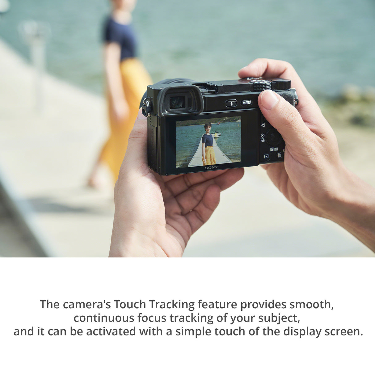 Sony Alpha a6100 APS-C Mirrorless Camera with 16-50mm and 55-210mm Lenses Accessory Bundle