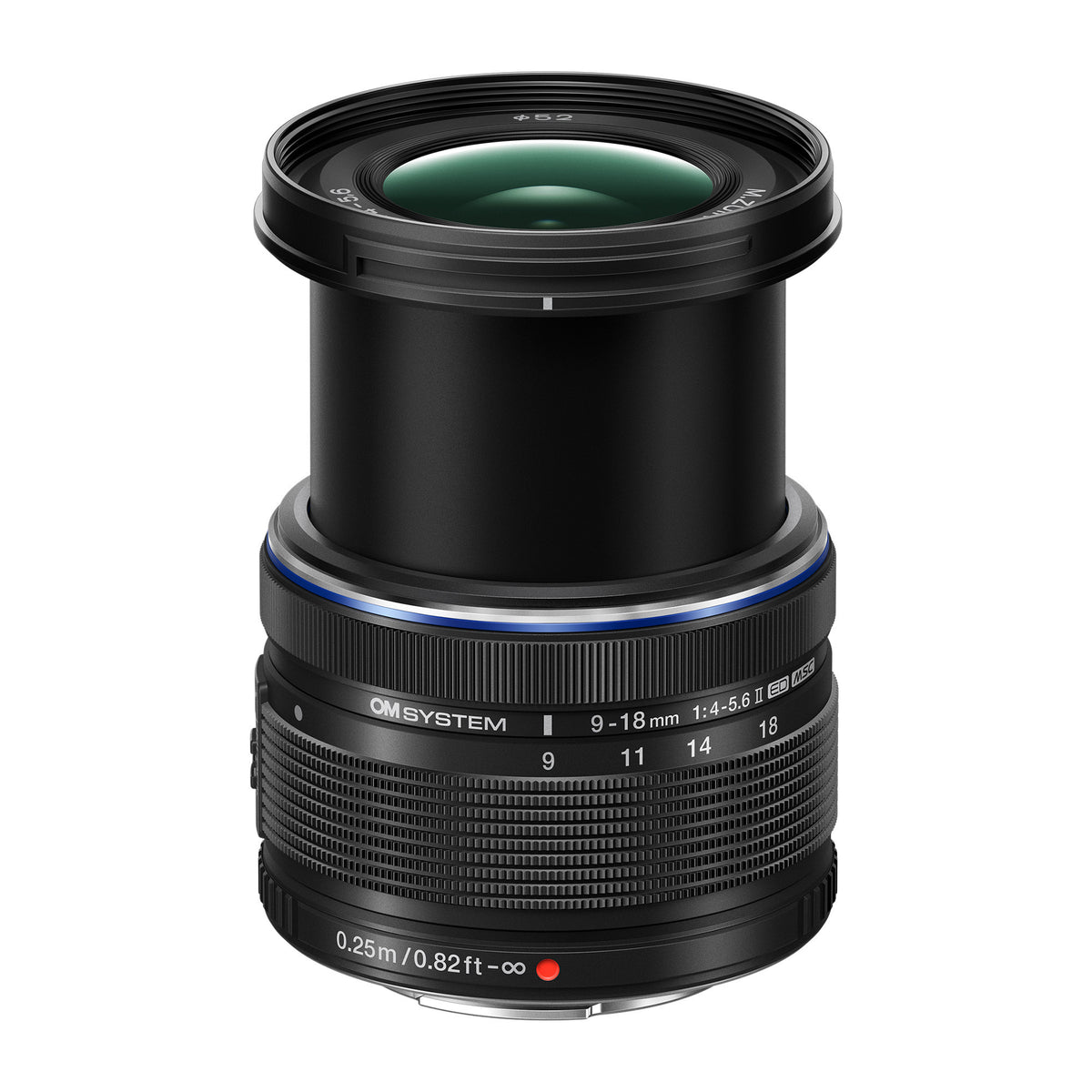 OM SYSTEM M.Zuiko Digital ED 9-18mm f/4-5.6 II Lens (Micro Four Thirds)