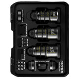 DZOFilm Pictor T2.8 Super35 Zoom 3-Lens Bundle 12-25mm, 20-55mm, 50-125mm PL and EF Mount (Black)