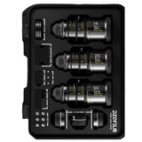 DZOFilm Pictor T2.8 Super35 Zoom 3-Lens Bundle 20-55, 50-125, and 14-30mm PL and EF Mount (Black)