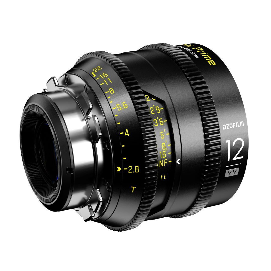 DZOFilm VESPID 12mm T2.8 Cine Lens for Soft and Natural Bokeh (ARRI PL and Canon EF Mounts)