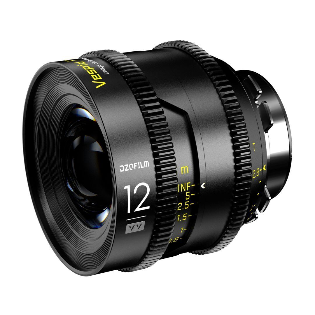 DZOFilm VESPID 12mm T2.8 Cine Lens for Soft and Natural Bokeh (ARRI PL and Canon EF Mounts)