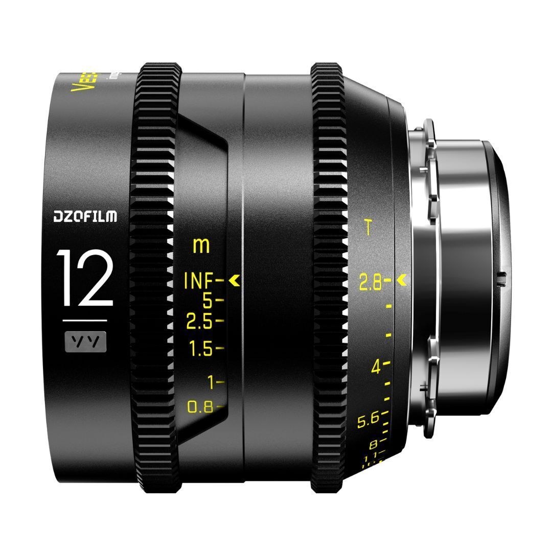 DZOFilm VESPID 12mm T2.8 Cine Lens for Soft and Natural Bokeh (ARRI PL and Canon EF Mounts)
