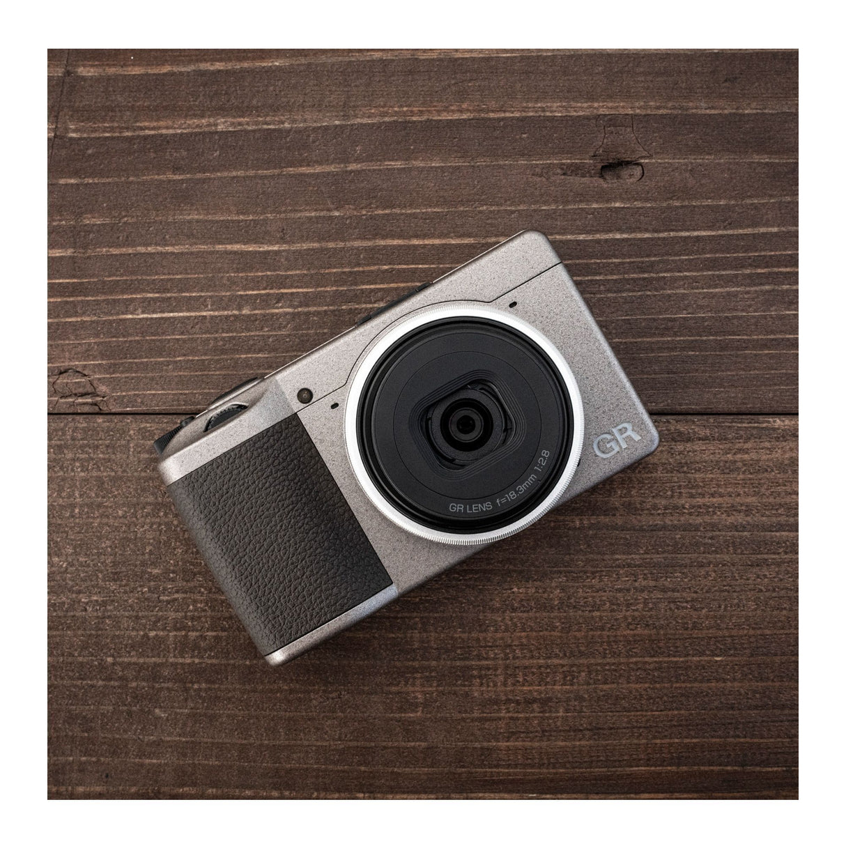 Ricoh GR III Diary Edition Compact Digital Camera with Soft Case, 64GB SD Card, and Cleaning Pen
