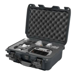 NANUK 915 Waterproof Protective Case for DJI Mini 4 Pro Fly More with PowerClaw Latching (Graphite)