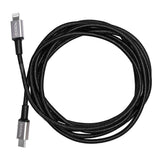 CODi 6-Feet Braided Nylon USB-C to MFI Lightning Charge and Sync Cable (Black)