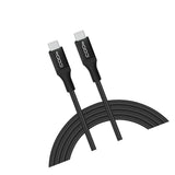 CODi 6-Feet Braided Nylon USB-C to USB-C Charge and Sync Cable with Aluminum Housings