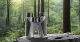 ZEISS 8x42 Terra ED Binoculars (Gray) - Compact and Lightweight Design with Cleaning Kit