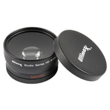 Ultimaxx 0.43X Wide Angle Macro Lens with Multi-Coated Glass and Ultra-Fast Auto Focus Design (58mm)