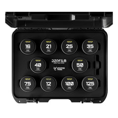 DZOFilm VESPID Prime Cine 10-Lens Kit with 270 Degrees Focus Rotation (ARRI PL and Canon EF Mounts)