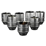 DZOFilm VESPID Retro 7-Lens Kit 16mm, 25mm, 35mm, 50mm, 75mm, 100mm, and 125 mm with Hard Case