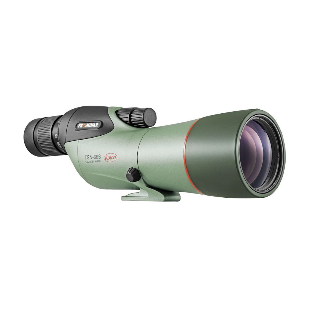 Kowa TSN-66 PROMINAR 66mm 25-60x Straight Zoom Pure Fluorite Scope Kit with TE-11WZ II Zoom Eyepiece
