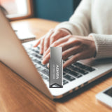 Adata UV350 32GB USB 3.2 Gen 1 Metal Flash Drive with USB 3.0 to USB-C Adapter (50-Pack)