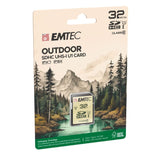 Emtec SD 32GB UHS-I U1 V10 Rugged Outdoor Series Card for Trail and Hunting Cameras