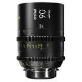 DZOFilm Vespid 25mm, 35mm, 50mm, 75mm, 100mm, 125mm T2.1, and Macro 90mm T2.8 7-Lens Kit B (Black)