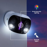 Lorex H20 4K Dual Lens IP Security Camera with Smart Security Lighting and Smart Motion Detection