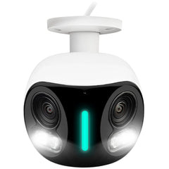 Lorex H20 4K Dual Lens IP Security Camera with Smart Security Lighting and Smart Motion Detection