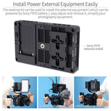 FeelWorld F5 Pro V4 6-Inch On-Camera Monitor with 4K Support and Tilt Arm