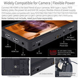 FeelWorld F5 Pro V4 6-Inch On-Camera Monitor with 4K Support and Tilt Arm