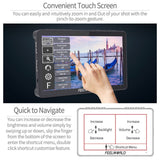FeelWorld F5 Pro V4 6-Inch On-Camera Monitor with 4K Support and Tilt Arm