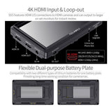 FeelWorld S55 V2 5.5-Inch Camera DSLR Field Monitor with 4K HDMI Input and Output Without Delay
