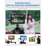 FeelWorld T7 Plus 7-Inch DSLR Camera Field Monitor with 3D LUT and 160-Degree Wide Viewing Angle
