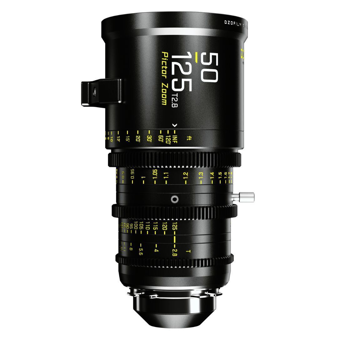 DZOFilm Pictor Zoom 20-55mm and 50-125mm T2.8 Super 35 Lens Bundle (PL and EF Mount, Black)