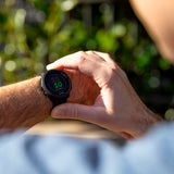 Garmin Forerunner 55 GPS Running Smartwatch (Black) with Charging Stand