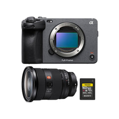 Sony FX3 Full-Frame Cinema Line Camera with FE 24-70mm Lens and 160GB CFexpress Memory Card
